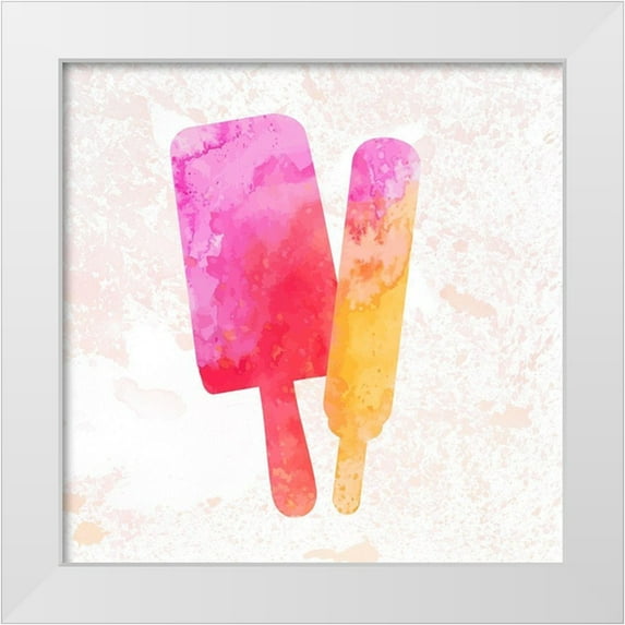 Allen, Kimberly 12x12 White Modern Wood Framed Museum Art Print Titled - Chill 1