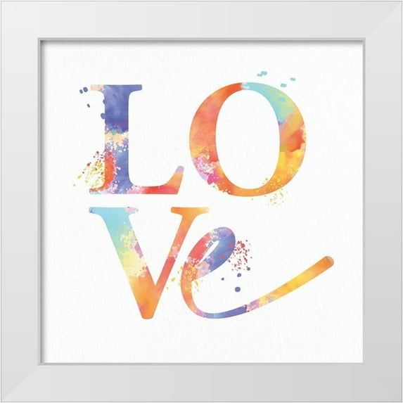 Allen, Kimberly 12x12 White Modern Wood Framed Museum Art Print Titled - Eat 3