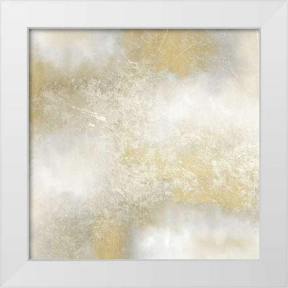 Allen, Kimberly 12x12 White Modern Wood Framed Museum Art Print Titled - Golden Lights