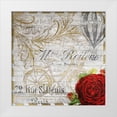 thumbnail image 1 of Allen, Kimberly 12x12 White Modern Wood Framed Museum Art Print Titled - Golden Travel 2, 1 of 4