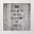 thumbnail image 1 of Allen, Kimberly 12x12 White Modern Wood Framed Museum Art Print Titled - Home A Place, 1 of 4