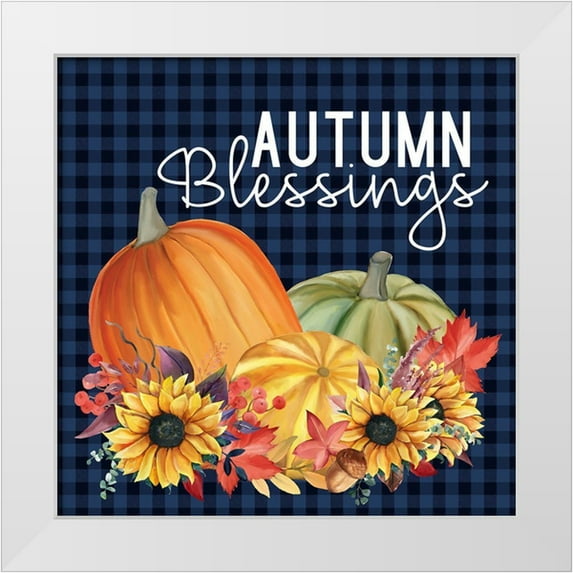 Allen, Kimberly 12x12 White Modern Wood Framed Museum Art Print Titled - In the Fall 6