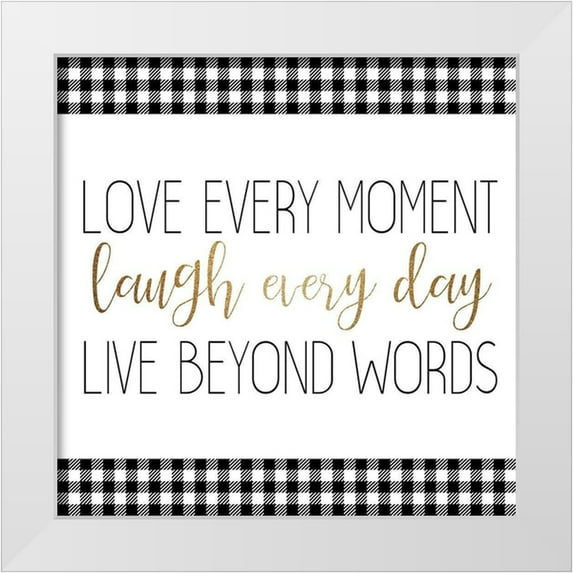 Allen, Kimberly 12x12 White Modern Wood Framed Museum Art Print Titled - Little Moments 4