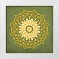 thumbnail image 1 of Allen, Kimberly 12x12 White Modern Wood Framed Museum Art Print Titled - Medallion C, 1 of 4