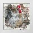 thumbnail image 1 of Allen, Kimberly 12x12 White Modern Wood Framed Museum Art Print Titled - Rooster 2, 1 of 4