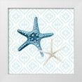 thumbnail image 1 of Allen, Kimberly 12x12 White Modern Wood Framed Museum Art Print Titled - Starfish Tours Pattern, 1 of 4