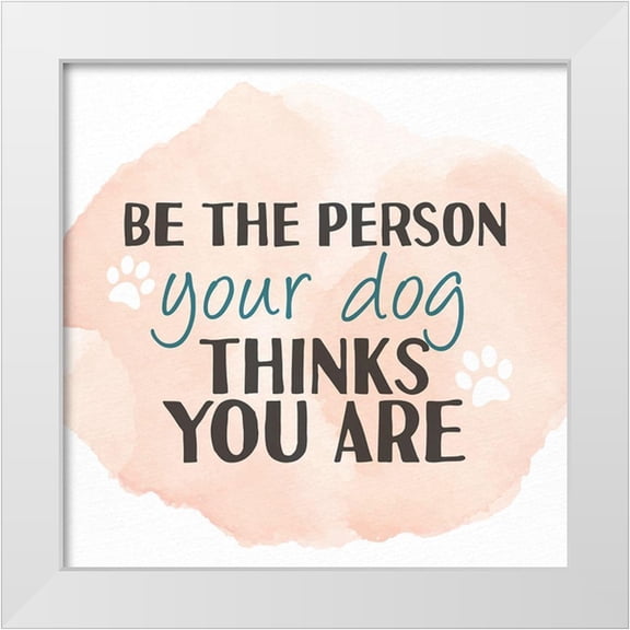 Allen, Kimberly 12x12 White Modern Wood Framed Museum Art Print Titled - The Person
