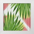 thumbnail image 1 of Allen, Kimberly 12x12 White Modern Wood Framed Museum Art Print Titled - Tropical  Leaves 1, 1 of 4