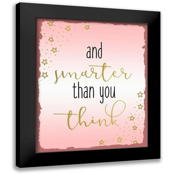 Allen, Kimberly 12x14 Black Modern Framed Museum Art Print Titled - Braver 3