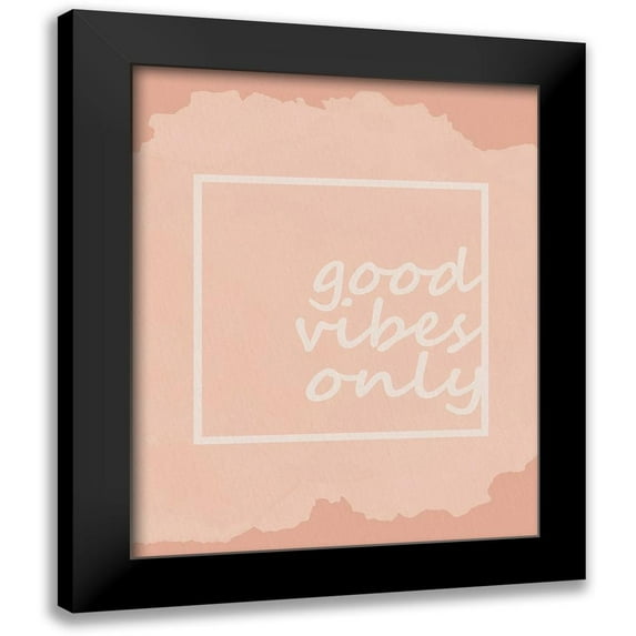 Allen, Kimberly 12x14 Black Modern Framed Museum Art Print Titled - Kind Vibes 3