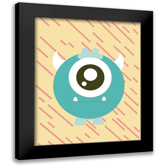 Allen, Kimberly 12x14 Black Modern Framed Museum Art Print Titled - Little Monster 3