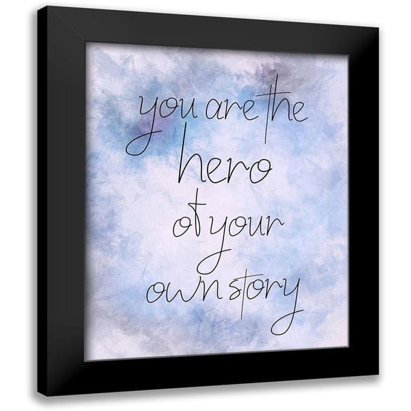 Allen, Kimberly 12x14 Black Modern Framed Museum Art Print Titled - The Hero