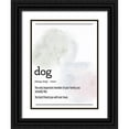 thumbnail image 1 of Allen, Kimberly 12x14 Black Ornate Wood Framed with Double Matting Museum Art Print Titled - Dog Definition, 1 of 4