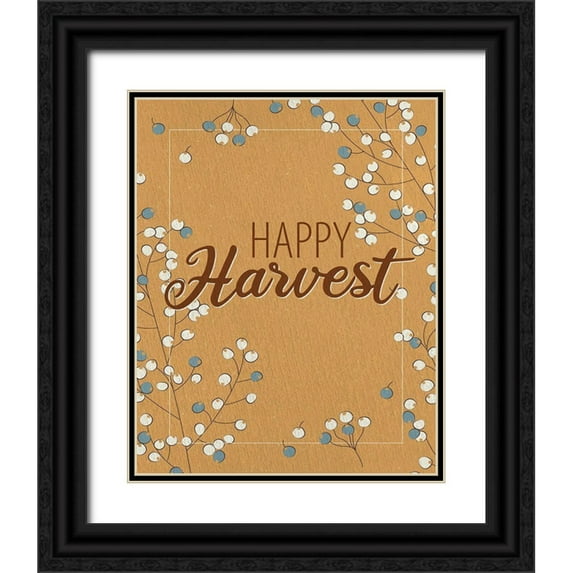 Allen, Kimberly 12x14 Black Ornate Wood Framed with Double Matting Museum Art Print Titled - Gather the Harvest 2
