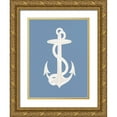 thumbnail image 1 of Allen, Kimberly 12x14 Gold Ornate Wood Framed with Double Matting Museum Art Print Titled - Anchors Away 1 v2, 1 of 4