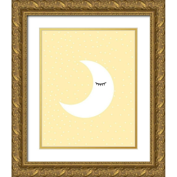 Allen, Kimberly 12x14 Gold Ornate Wood Framed with Double Matting Museum Art Print Titled - Little One 3