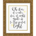 thumbnail image 1 of Allen, Kimberly 12x14 Gold Ornate Wood Framed with Double Matting Museum Art Print Titled - Oh Star, 1 of 4