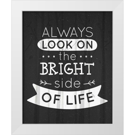Allen, Kimberly 12x14 White Modern Wood Framed Museum Art Print Titled - Always Look