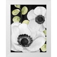 thumbnail image 1 of Allen, Kimberly 12x14 White Modern Wood Framed Museum Art Print Titled - Anemone On Black 1, 1 of 4