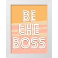 thumbnail image 1 of Allen, Kimberly 12x14 White Modern Wood Framed Museum Art Print Titled - Be the Boss, 1 of 4