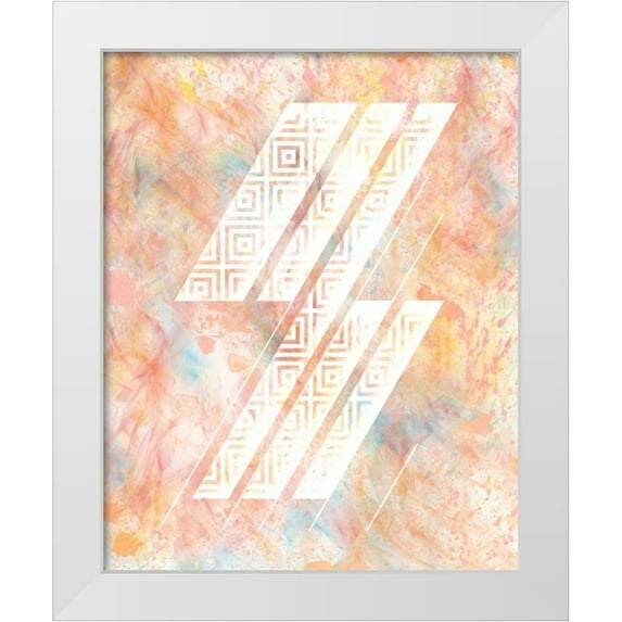 Allen, Kimberly 12x14 White Modern Wood Framed Museum Art Print Titled - Color Design 2