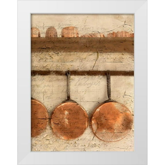 Allen, Kimberly 12x14 White Modern Wood Framed Museum Art Print Titled - Copper 2