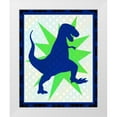 thumbnail image 1 of Allen, Kimberly 12x14 White Modern Wood Framed Museum Art Print Titled - Dinosaur 1, 1 of 4