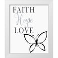 thumbnail image 1 of Allen, Kimberly 12x14 White Modern Wood Framed Museum Art Print Titled - Faith Family 1, 1 of 4