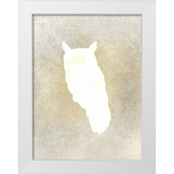 Allen, Kimberly 12x14 White Modern Wood Framed Museum Art Print Titled - Forest Life 1