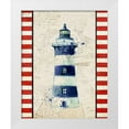 thumbnail image 1 of Allen, Kimberly 12x14 White Modern Wood Framed Museum Art Print Titled - Postcards from the Sea 1, 1 of 4