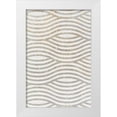 thumbnail image 1 of Allen, Kimberly 13x18 White Modern Wood Framed Museum Art Print Titled - Concrete Panel C, 1 of 4