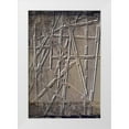 thumbnail image 1 of Allen, Kimberly 13x18 White Modern Wood Framed Museum Art Print Titled - Wooden Sticks 2, 1 of 4