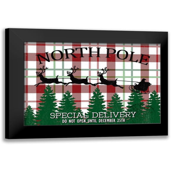 Allen, Kimberly 14x11 Black Modern Framed Museum Art Print Titled - North Pole