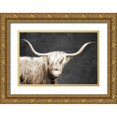 thumbnail image 1 of Allen, Kimberly 14x11 Gold Ornate Wood Framed with Double Matting Museum Art Print Titled - In the Highlands, 1 of 4