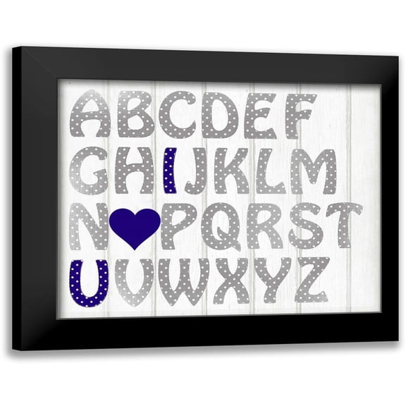 Allen, Kimberly 14x12 Black Modern Framed Museum Art Print Titled - ABC Boy