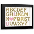 thumbnail image 1 of Allen, Kimberly 14x12 Black Modern Framed Museum Art Print Titled - ABC Girl, 1 of 5