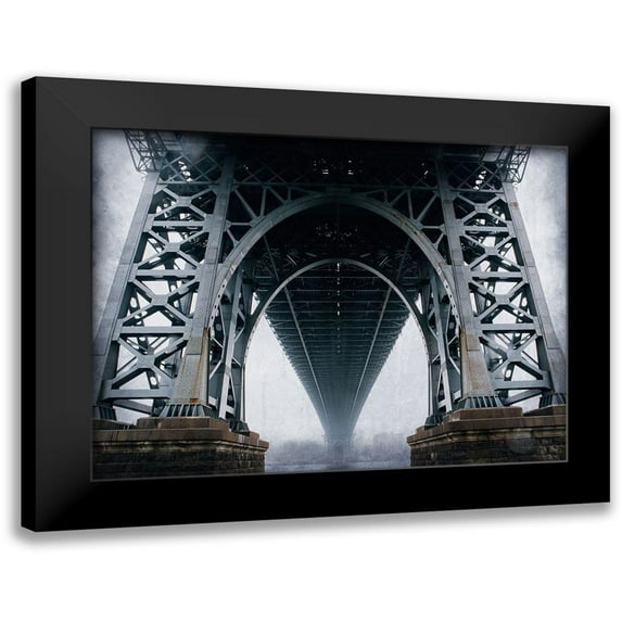 Allen, Kimberly 14x12 Black Modern Framed Museum Art Print Titled - Bridge