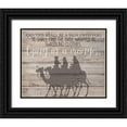 thumbnail image 1 of Allen, Kimberly 14x12 Black Ornate Wood Framed with Double Matting Museum Art Print Titled - Lying in a Manger, 1 of 4