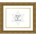thumbnail image 1 of Allen, Kimberly 14x12 Gold Ornate Wood Framed with Double Matting Museum Art Print Titled - Peace and Love, 1 of 4