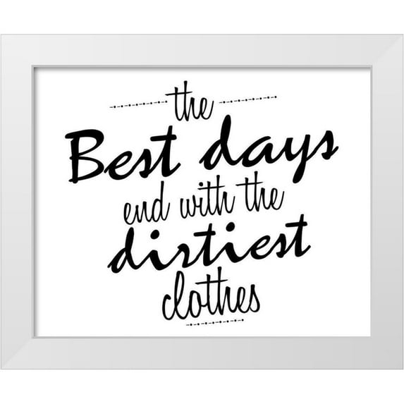 Allen, Kimberly 14x12 White Modern Wood Framed Museum Art Print Titled - Best Days