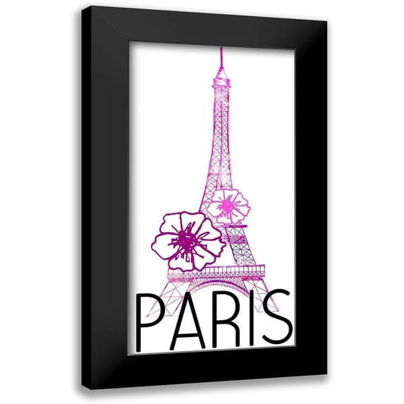 Allen, Kimberly 14x24 Black Modern Framed Museum Art Print Titled - In Paris 1