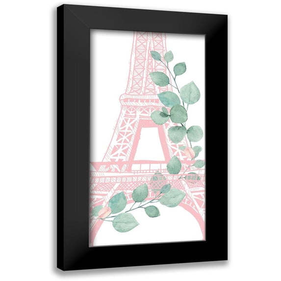 Allen, Kimberly 14x24 Black Modern Framed Museum Art Print Titled - Mint Paris 3