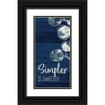 thumbnail image 1 of Allen, Kimberly 14x24 Black Ornate Wood Framed with Double Matting Museum Art Print Titled - Simpler is Sweeter, 1 of 4