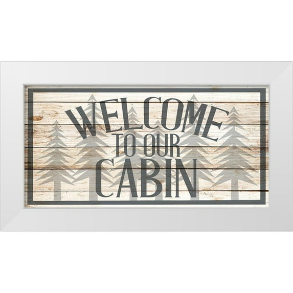 Allen, Kimberly 14x9 White Modern Wood Framed Museum Art Print Titled - Lake House 9