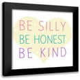thumbnail image 1 of Allen, Kimberly 15x15 Black Modern Framed Museum Art Print Titled - Be Rainbow 1, 1 of 5