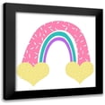 thumbnail image 1 of Allen, Kimberly 15x15 Black Modern Framed Museum Art Print Titled - Be Rainbow 2, 1 of 5