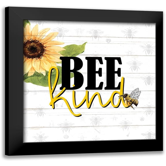 Allen, Kimberly 15x15 Black Modern Framed Museum Art Print Titled - Bee 2