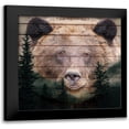 thumbnail image 1 of Allen, Kimberly 15x15 Black Modern Framed Museum Art Print Titled - Gaze, 1 of 5
