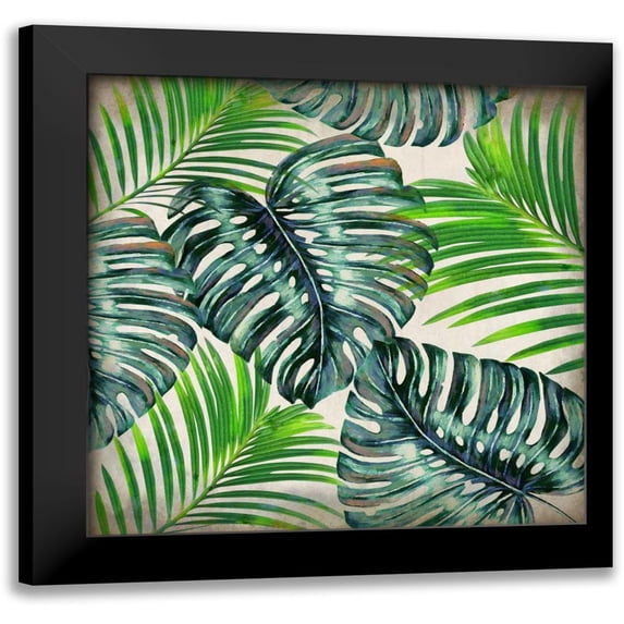 Allen, Kimberly 15x15 Black Modern Framed Museum Art Print Titled - In the Tropics 1