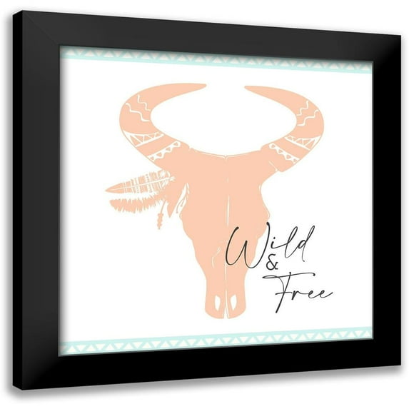 Allen, Kimberly 15x15 Black Modern Framed Museum Art Print Titled - Minty 14